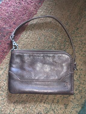 Frye Leather Wristlet/clutch